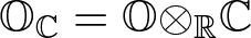 OC equals upper O circled times RC
