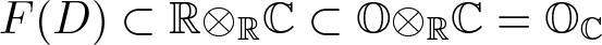 upper F left parenthesis upper D right parenthesis subset of upper R circled times RC subset of upper O circled times RC equals OC
