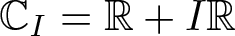 CI equals upper R plus IR