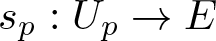 sp colon Up right arrow upper E