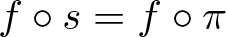 f ring s equals f ring pi