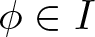 phi element of upper I