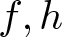 f comma h