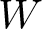 upper W