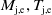 upper M Subscript normal j comma normal e Baseline comma upper T Subscript normal j comma normal e Baseline
