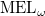 MEL Subscript omega