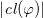 StartAbsoluteValue c l left parenthesis phi right parenthesis EndAbsoluteValue