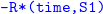 monospace hyphen upper R asterisk left parenthesis time comma upper S 1 right parenthesis