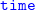 monospace time