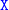 monospace upper X
