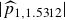 StartAbsoluteValue ModifyingAbove p With caret Subscript 1 comma 1.5312 Baseline EndAbsoluteValue