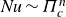 italic Nu tilde upper Pi Subscript c Superscript n