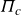 upper Pi Subscript c