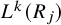 upper L Superscript k Baseline left parenthesis upper R Subscript j Baseline right parenthesis