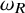 omega Subscript upper R