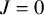 upper J equals 0
