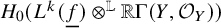 upper H 0 left parenthesis upper L Superscript k Baseline left parenthesis f underbar right parenthesis circled times Superscript double struck upper L Baseline double struck upper R normal upper Gamma left parenthesis upper Y comma script upper O Subscript upper Y Baseline right parenthesis right parenthesis