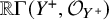 double struck upper R normal upper Gamma left parenthesis upper Y Superscript plus Baseline comma script upper O Subscript upper Y Sub Superscript plus Subscript Baseline right parenthesis