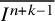 upper I Superscript n plus k minus 1 Baseline overbar