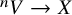 Superscript n Baseline upper V right arrow upper X