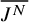 upper J Superscript upper N Baseline overbar