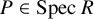 upper P element of upper S p e c upper R