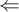 left double arrow