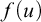 f left parenthesis u right parenthesis