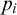 p Subscript i