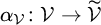 alpha Subscript script upper V Baseline colon script upper V right arrow script upper V overtilde