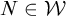 upper N element of script upper W