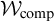 script upper W Subscript comp