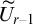 upper U overtilde Subscript r minus 1