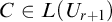 upper C element of upper L left parenthesis upper U Subscript r plus 1 Baseline right parenthesis