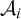script upper A Subscript i