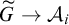 upper G overtilde right arrow script upper A Subscript i