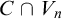 upper C intersection upper V Subscript n