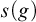 s left parenthesis g right parenthesis