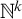 double struck upper N Superscript k