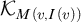 script upper K Subscript upper M left parenthesis v comma upper I left parenthesis v right parenthesis right parenthesis