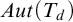 upper A u t left parenthesis upper T Subscript d Baseline right parenthesis