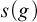 s left parenthesis g right parenthesis