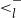 less than Subscript l Superscript minus Baseline