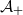 script upper A Subscript plus