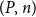 left parenthesis upper P comma n right parenthesis