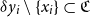 delta y Subscript i Baseline minus StartSet x Subscript i Baseline EndSet subset of German upper C
