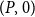 left parenthesis upper P comma 0 right parenthesis