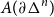 upper A left parenthesis partial differential normal upper Delta Superscript n Baseline right parenthesis
