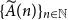 left brace ModifyingAbove upper A With tilde left parenthesis n right parenthesis right brace Subscript n element of double struck upper N