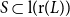 upper S subset of normal l left parenthesis normal r left parenthesis upper L right parenthesis right parenthesis